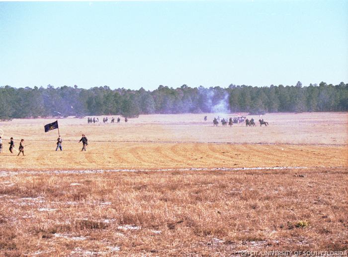 Artillery battle