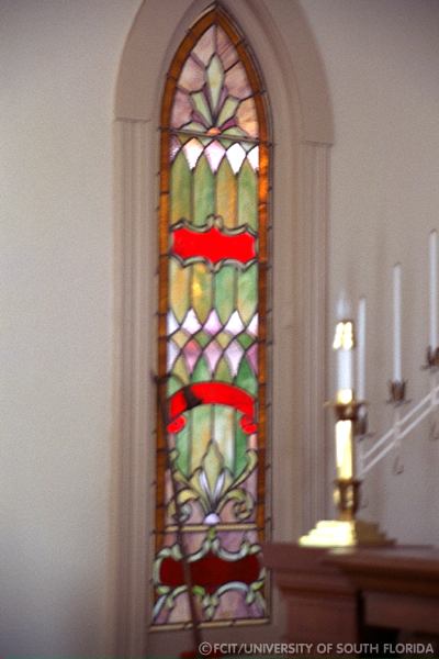 Stained glass window