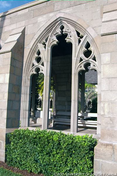 Archway and covered walkway