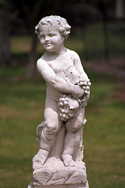 Sculpture of a cherub