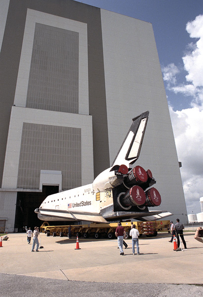 STS-93 Rollover