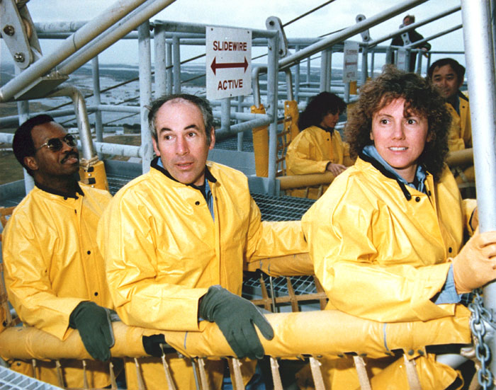 51-L Challenger Crew Emergency Egress Training