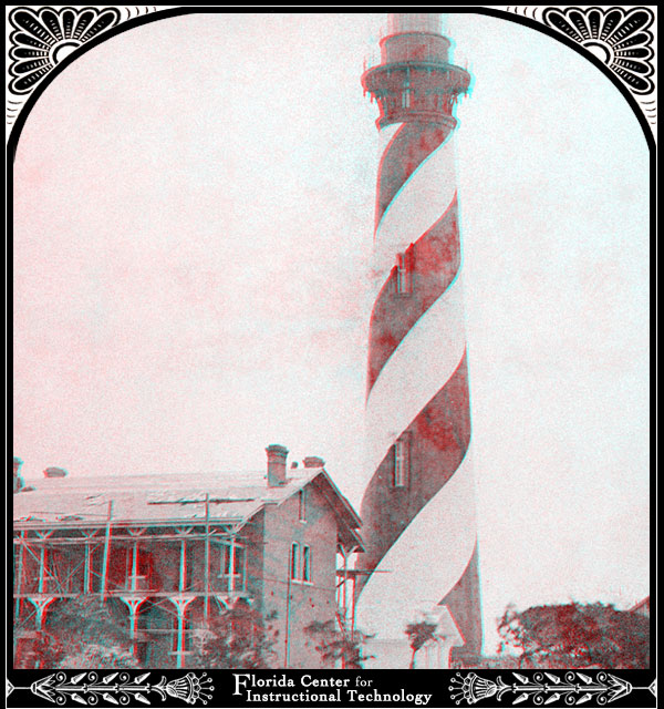 Light House on Florida Coast