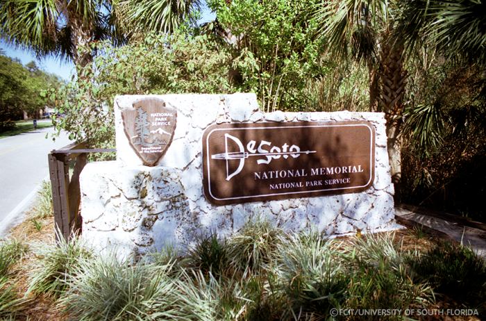 Entrance to the park