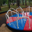 photograph of a merry-go-round