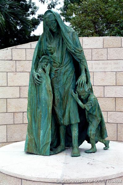 Photograph of the Miami Beach Holocaust Memorial