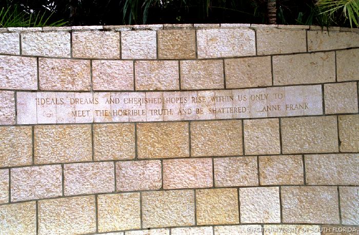 Photograph of the Miami Beach Holocaust Memorial