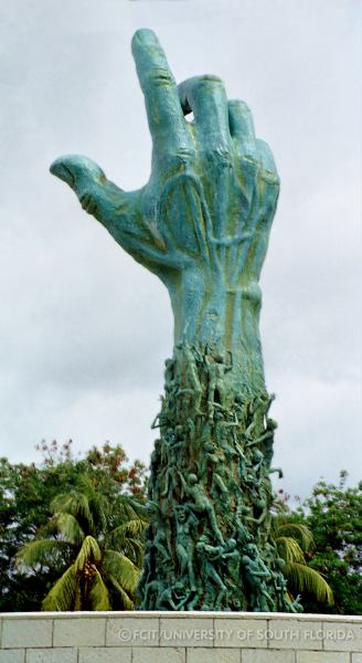 Photograph of the Miami Beach Holocaust Memorial