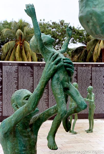 Photograph of the Miami Beach Holocaust Memorial