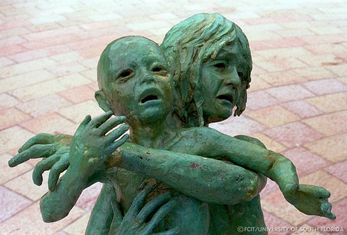 Photograph of the Miami Beach Holocaust Memorial