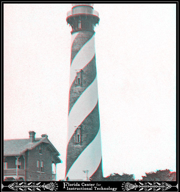 Light House on the Atlantic Coast