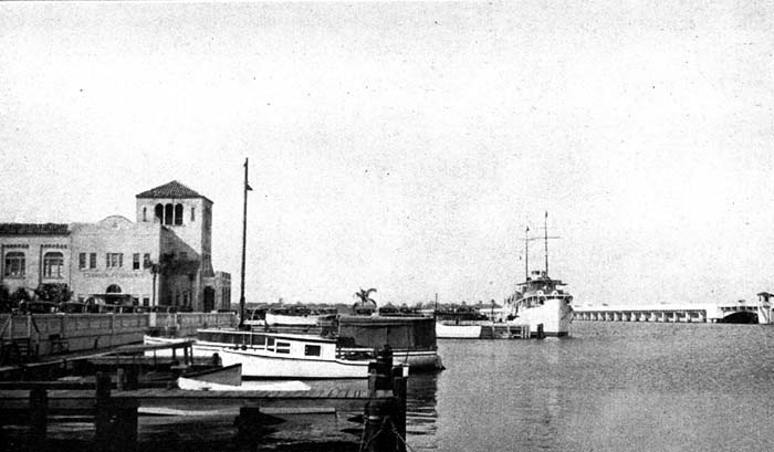 Green Bridge and Yacht Basin, Bradenton, Florida