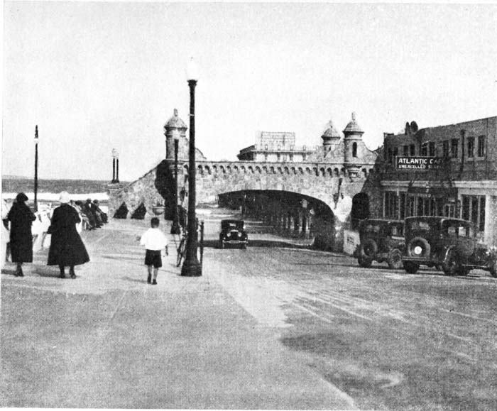 Spanish arch entrance