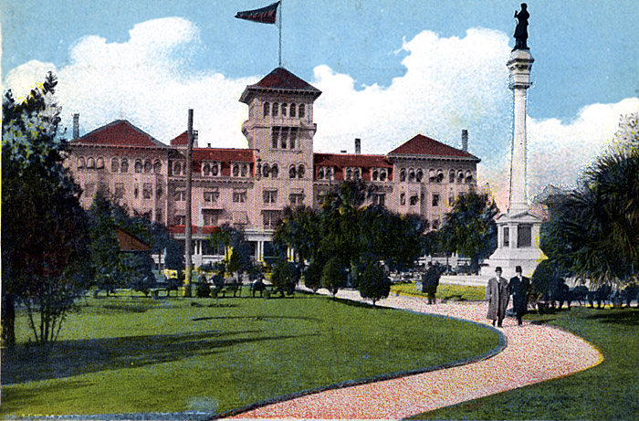 Hemming Park and Windsor Hotel, Jacksonville, Florida