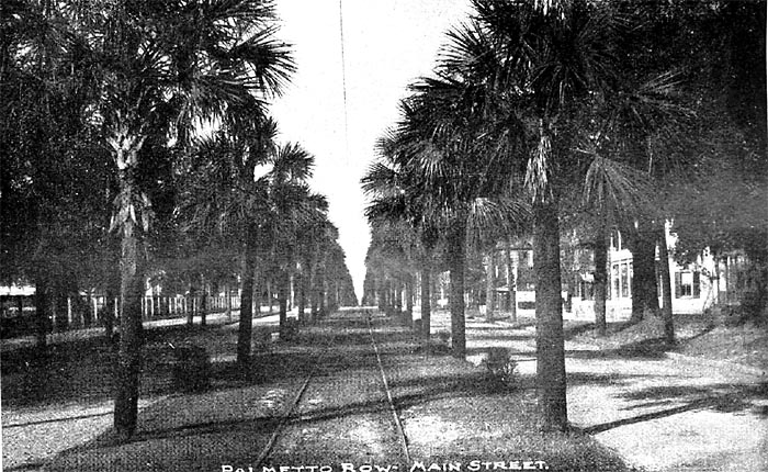 Palmetto Row on Main Street, Jacksonville, Florida