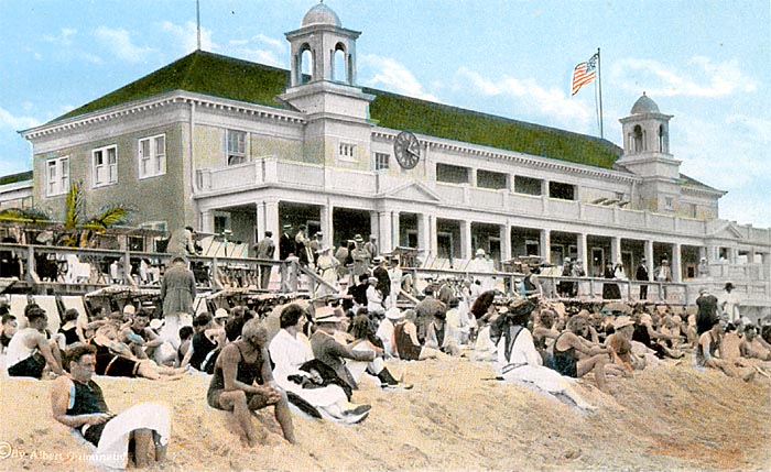 Bathers and casino