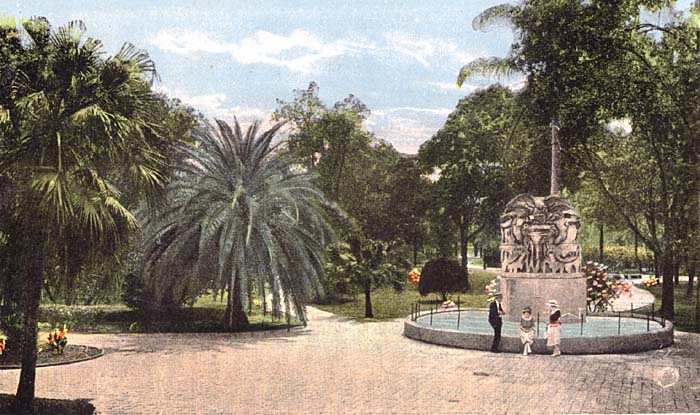 H.B. Plant Memorial fountain