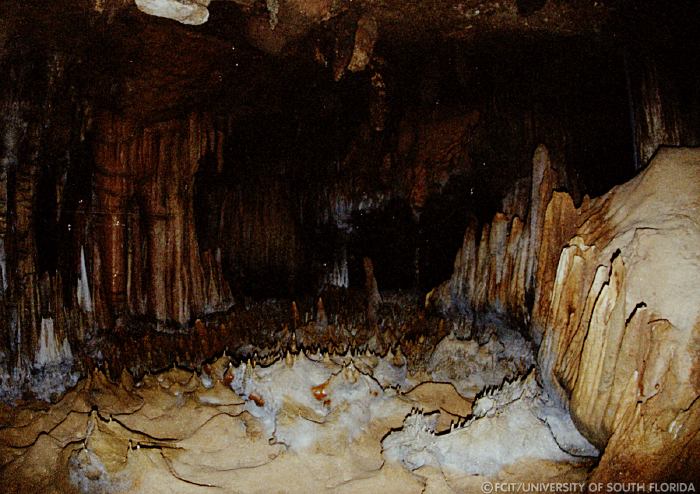 Cave interior