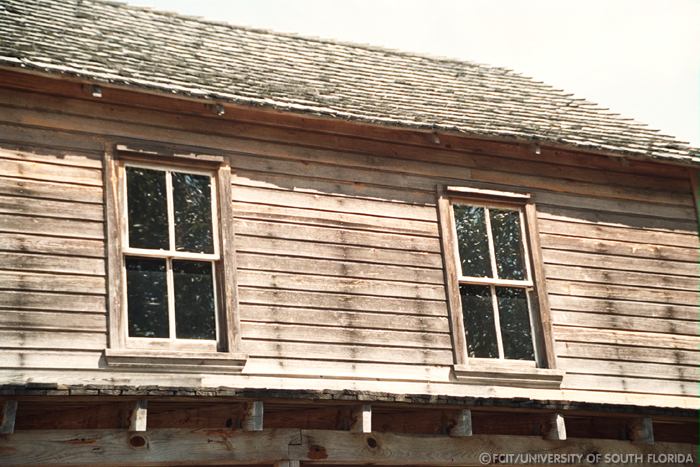 Detail of the Founder's house