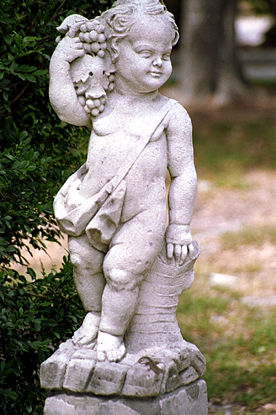 Sculpture of a cherub