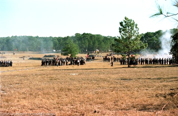 Artillery battle