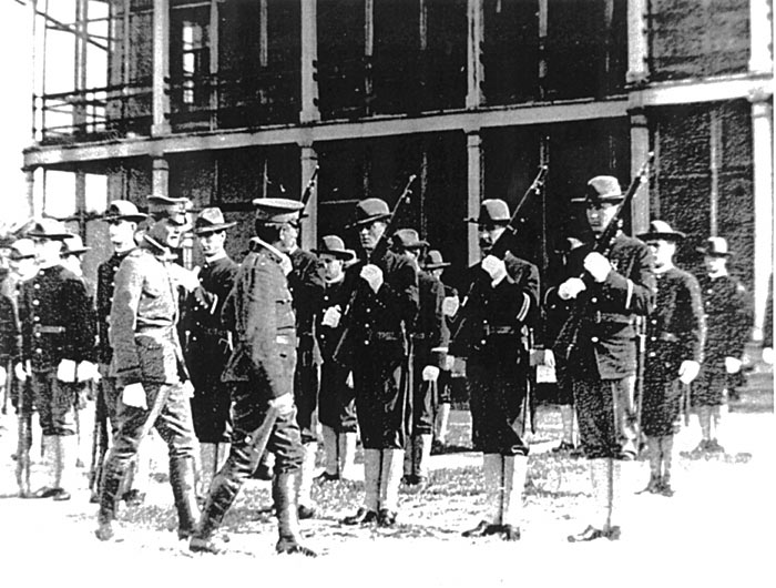 Coast Artillery Company Formation
