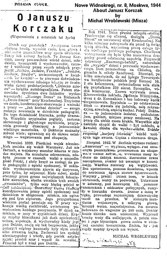 Artikeln publicerades redan under kriget (1944).