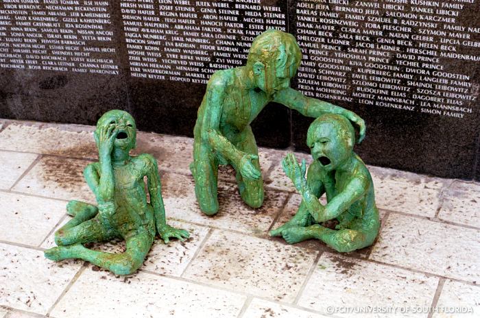 Photograph of the Miami Beach Holocaust Memorial