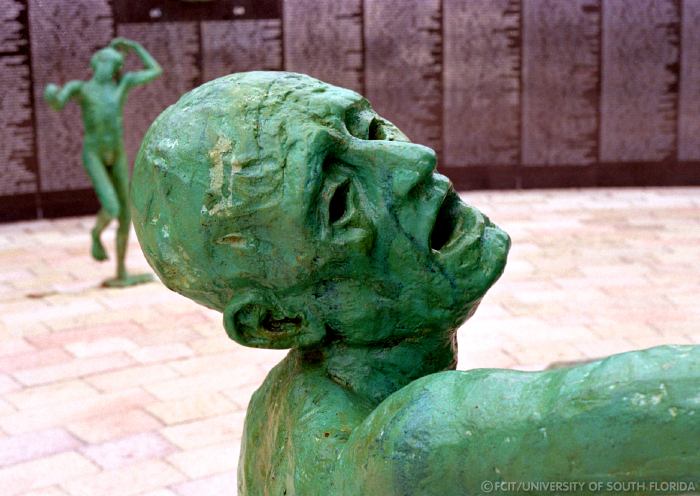 Photograph of the Miami Beach Holocaust Memorial